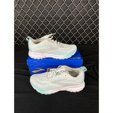 Brooks Trace 4 Running Shoes Bright White/Oyster Women's Size 10 