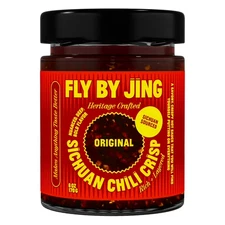 Fly by Jing Sichuan Chili Crisp, All-Natural and Vegan Chili Sauce, 6 oz Regular
