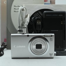 Canon PowerShot A2400 IS 16.0MP Pink Digital Camera Near Mint 