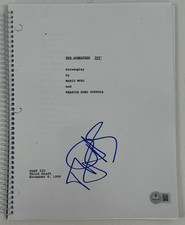 Talia Shire Signed The Godfather 3 Full Script Authentic Autograph Beckett