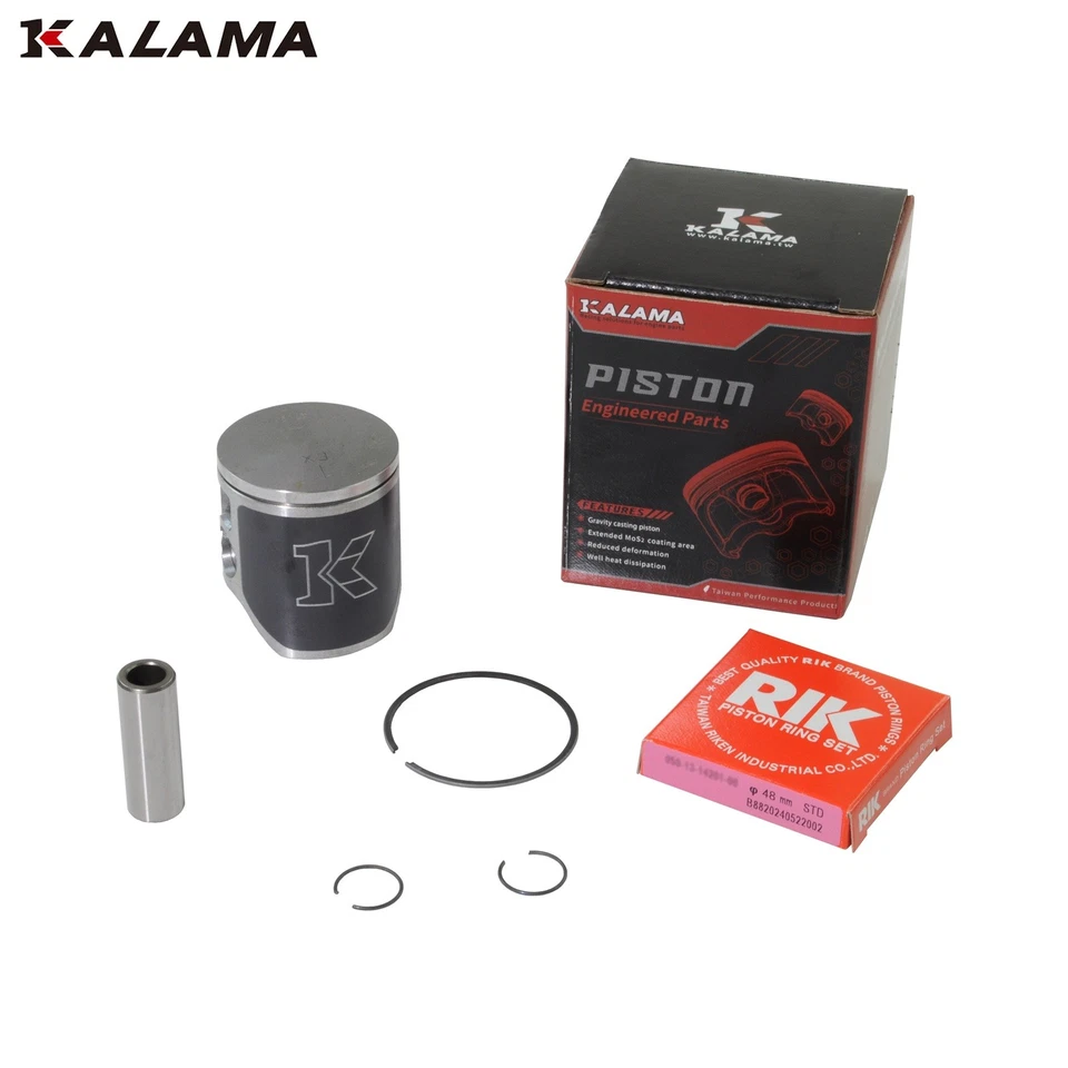 Kit de pistón de extremo superior Kalama y juego de juntas de motor para Suzuki RM85 RM 85 02~23 Foto 4 de 4