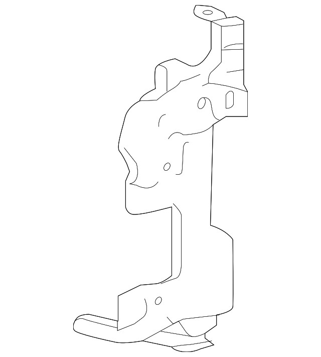 Guía de aire para Acura 2013-2015 RDX 71107-TX4-A00
