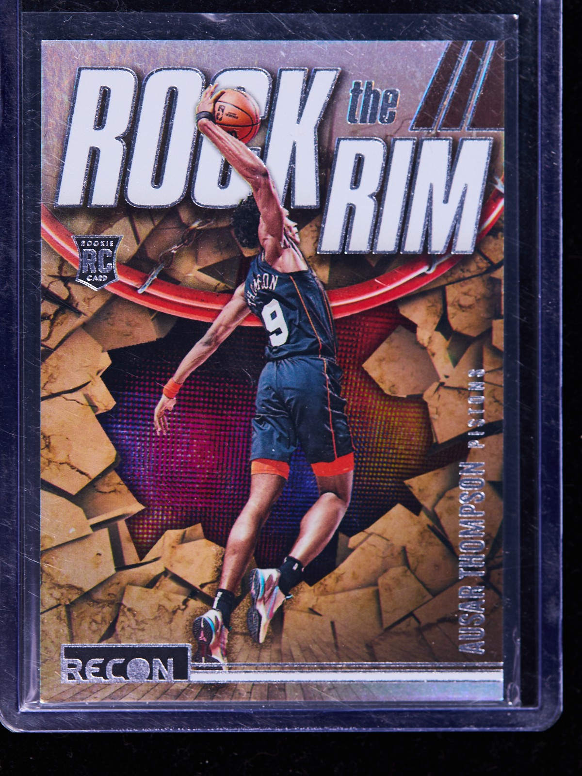 Ausar Thompson 2023-24 Panini Recon Basketball RC Rock The Rim [jm63