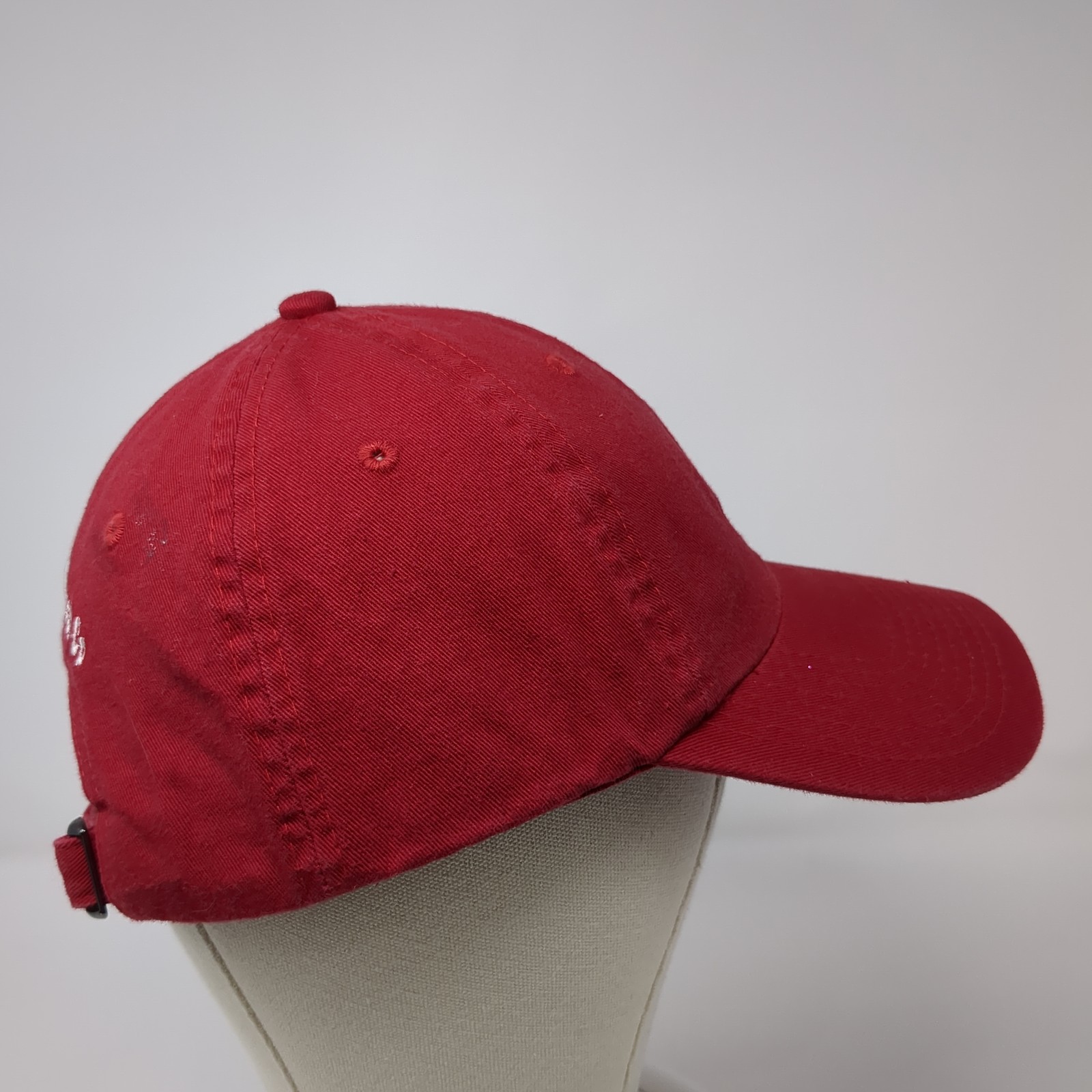 JS Simplot Livestock Co Slideback Hat Red One Siz… - image 5