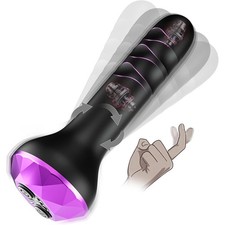 10 Speed Vibrater Massager Wand Personal Hand Held Waterproof for WomenLubricant
