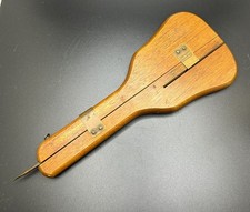 Vtg Wood Hook Rug Tool Punch Needle Primitive Susan Burr Holley Connecticut M9 