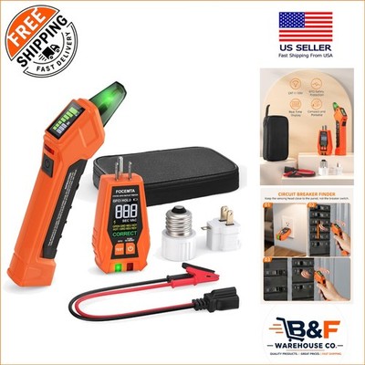 All-in-One Circuit Finder Kit with GFCI Tester & Essential Accessories Included