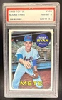 1969 Topps Baseball Nolan Ryan #533 High Number PSA 8