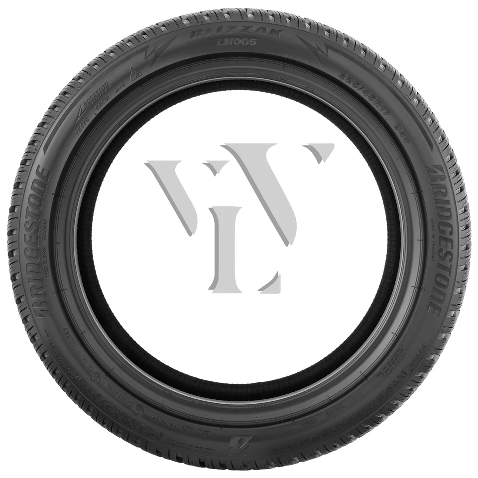 Winterreifen BRIDGESTONE BLIZZAK LM005 295/35 R19 104 V DOT 2022 - Bild 4 von 4