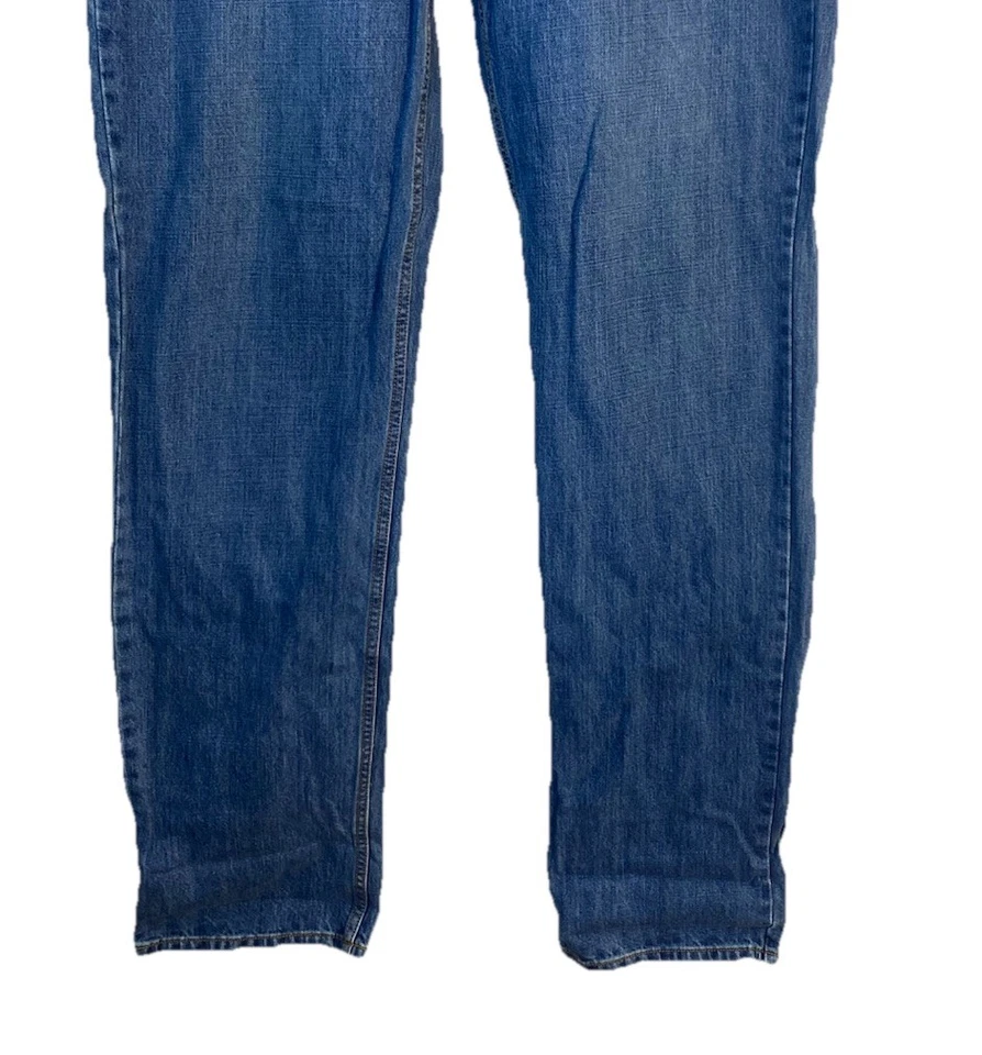 John B Stetson 1520  Jeans Mens 40x40 Blue Standard Straight Leg Western - Image 4 of 4