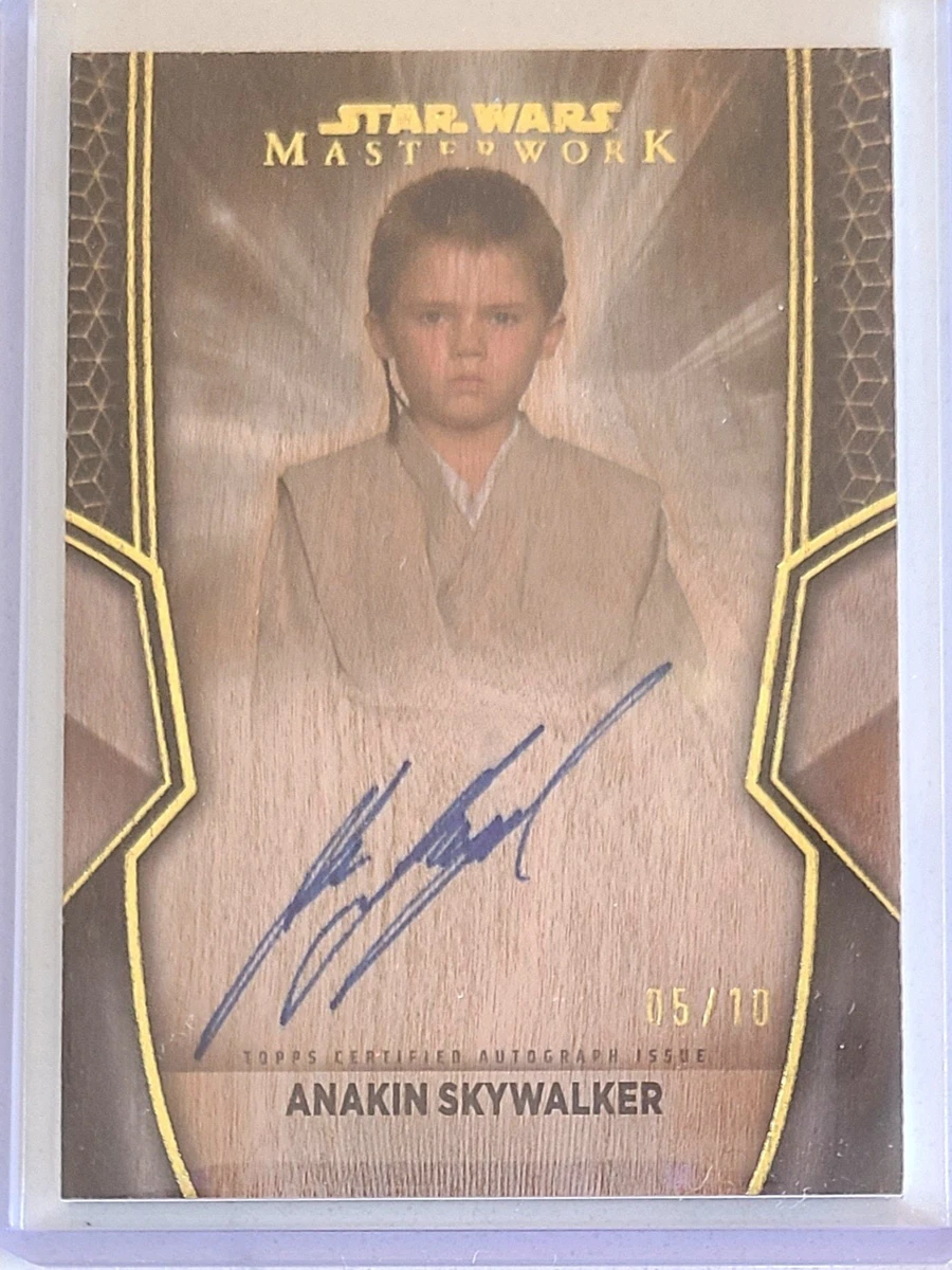 Topps Anakin Skywalker Star Wars Masterwork Trading Cards for sale
