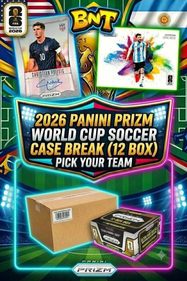 World Cup Soccer Prizm Hobby Case Break