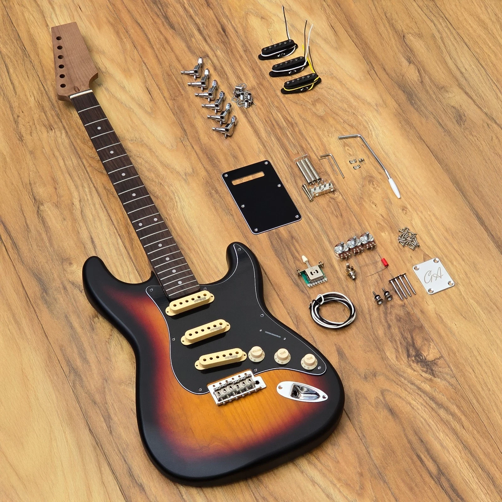 Lone Star Kit - Sunburst Strat Body