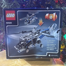 LEGO TECHNIC Twin-rotor Helicopter Building Toy 42020 145 pcs Sealed in Box