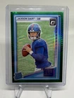 2025 Panini Donruss Optic - Rated Rookie Jaxson Dart #273 Green Hyper Prizm (RC)