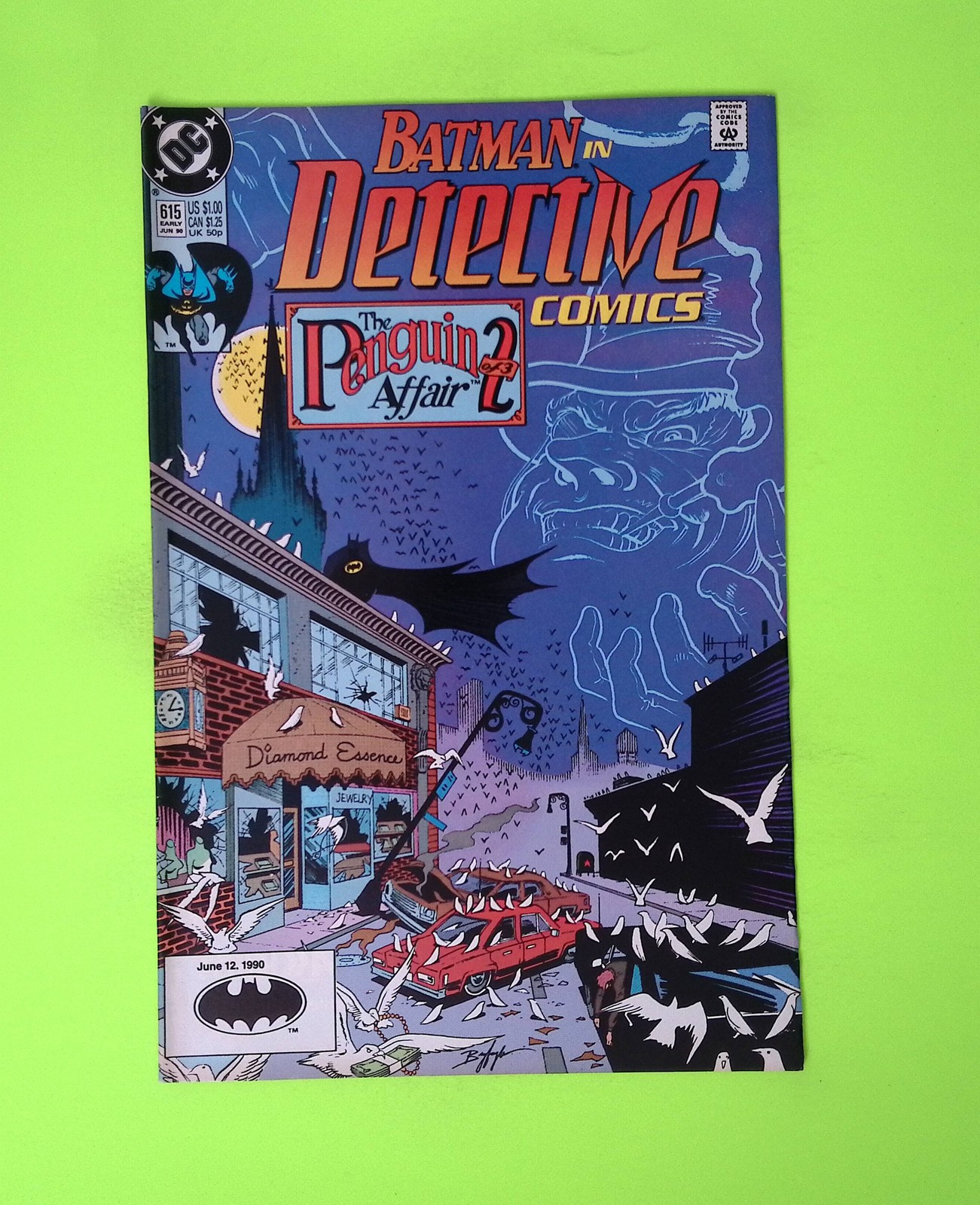 Detective Comics #615 Vol. 1 1990 DC Comics Higher Grade Comic Book Q108-257