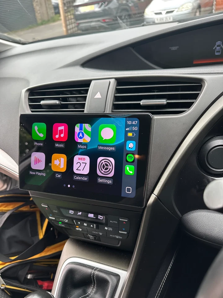 4-64GB wireless CarPlay Car Headset Upgrade Kit for Honda Civic Hatch 12-15 - Image 2 of 4