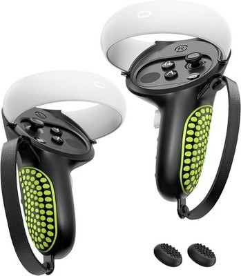 AMZDM Upgraded Controller Grips for Meta Quest 2 VR Oculus Touch Controllers Pro
