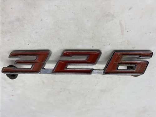 326 PONTIAC TRIM PART - HOOD EMBLEM 9787903