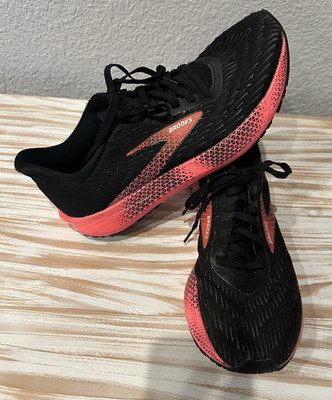 Brooks Women's Hyperion Tempo Running Fitness Shoe Black Sz 9 Neutral Support