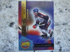 Kamloops Blazers Nolan Baumgartner Signed Autographed 1994 Signature Rookies