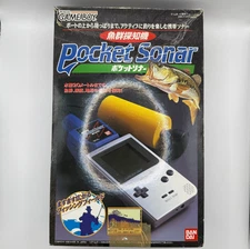 Bandai Fish Finder Pocket Sonar Game Boy/Advance Retro GB From Japan Workable