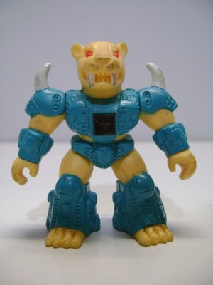 Vintage Battle Beasts - Saber Sword Tiger #50 Figure w/Rub - Hasbro 1987