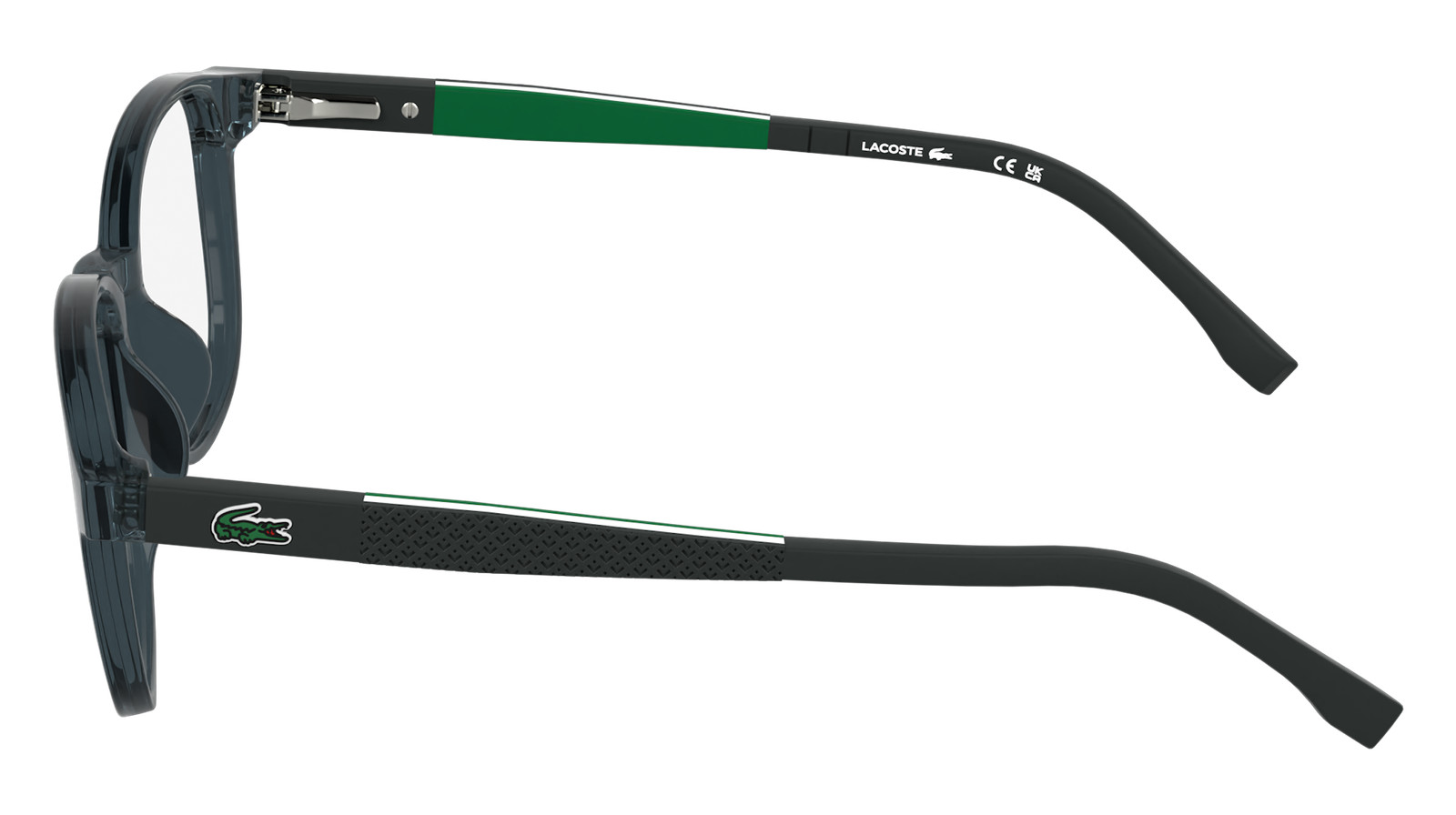 Lacoste L3667 035 Clear GREY 46/16/130 CHILD Eyeglasses thumbnail 3