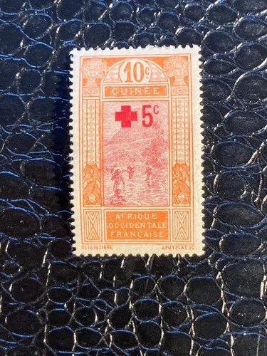 Guinea 1915 Red Cross Unused