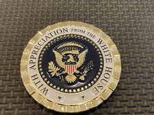 Donald j Trump POTUS 45/47 White House Appreciation Challenge COIN