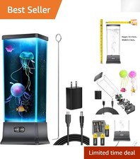 Stylish Jellyfish Aquarium Lamp - Waterproof LED Night Light for Bedrooms