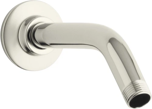 K-7397-SN Showerarm and Flange, 7-1/2-Inch Long, Vibrant Polished Nickel