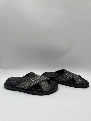 Sandale homme Dior Aqua slides « Dior oblique noir taille 42