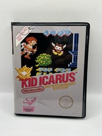 Kid Icarus *Rare 5 Screw Variant Original Authentic Nintendo NES w/ Case