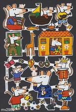 glanzbilder bogen   MLP 1939 Mäuse 