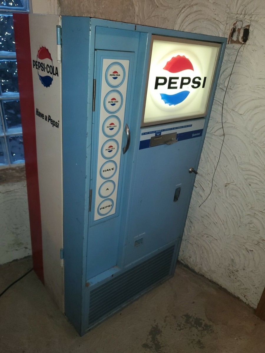 Vintage 1962 Pepsi Cola Vending Machine | eBay