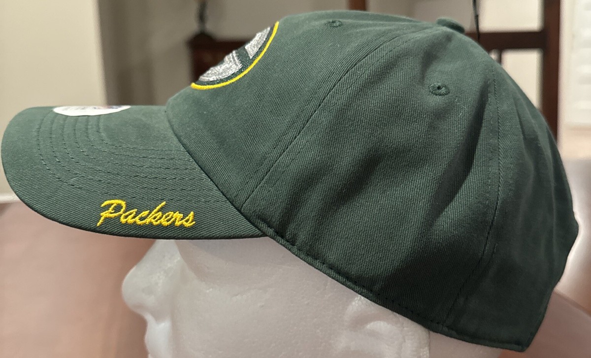 Green Bay Packers Hat Strap Back Green NFL Headgear Women