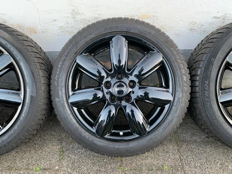 Winterräder 17 Zoll Mini Clubman F54 Bridge Spoke 528 Alufelgen DOT19 6,5-8mm - Bild 3 von 4