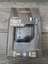 SKAR AUDIO X2 4 GA INPUT TO X4 4/8 GA OUT DISTRIBUTION BLOCK