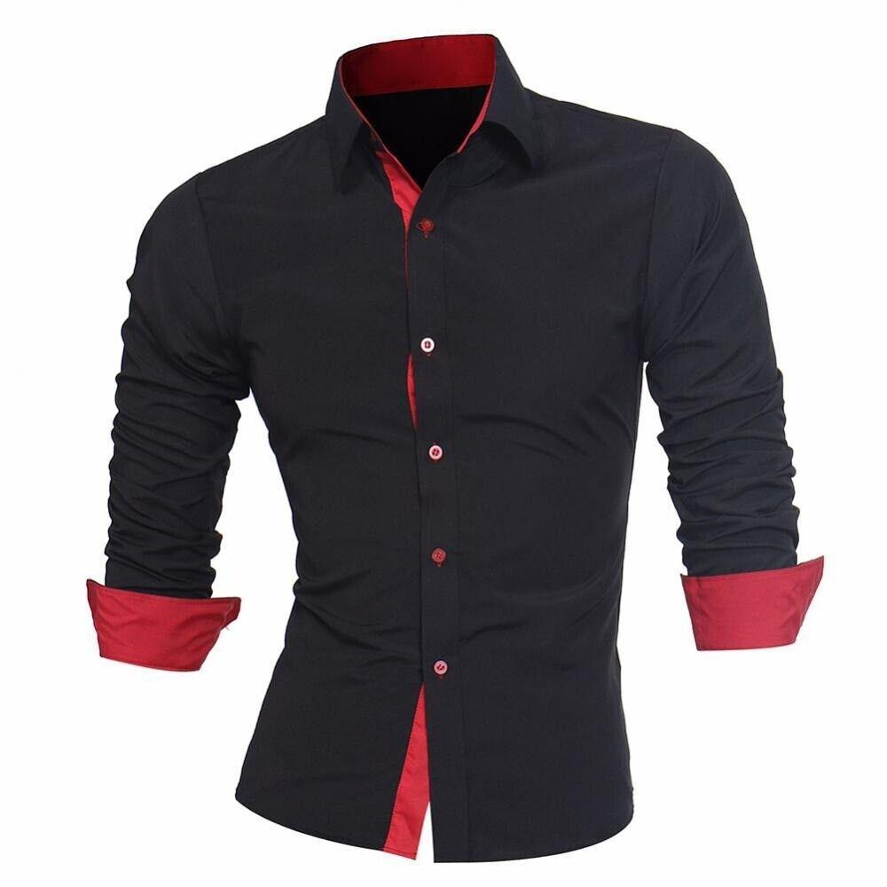 De Vestir Camisa Para Hombre Formal Slim Fit Para Hombre |