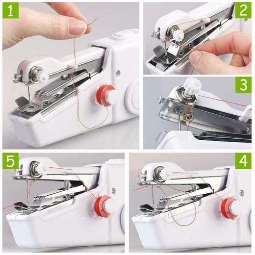 Machine Handy Stitch Machine Sewing Handheld Handled Sewing Machine Portable UK - Picture 4 of 8