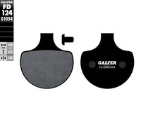BremsbeläGe Set Galfer 2X FD124G1054 Semi-Metall Vorne 13Mm FüR Harley Davidson