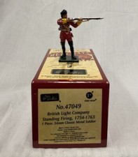 W.Britain Redcoats 47049 British Light Company Standing Firing - Britains