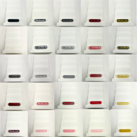 Gameboy Advance & 18 Game Cartridges - DISPLAY ONLY (Customize Colors)