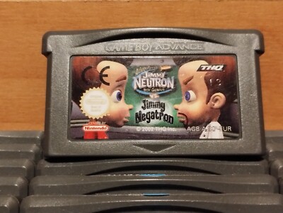 THE ADVENTURES OF JIMMY NEUTRON BOY GENIUS JIMMY NEGATRON Game Boy  Advance UK