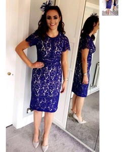 royal blue races dress