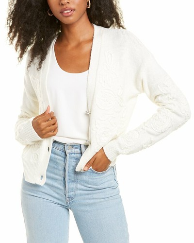 Autumn Cashmere embroidered Ivory 