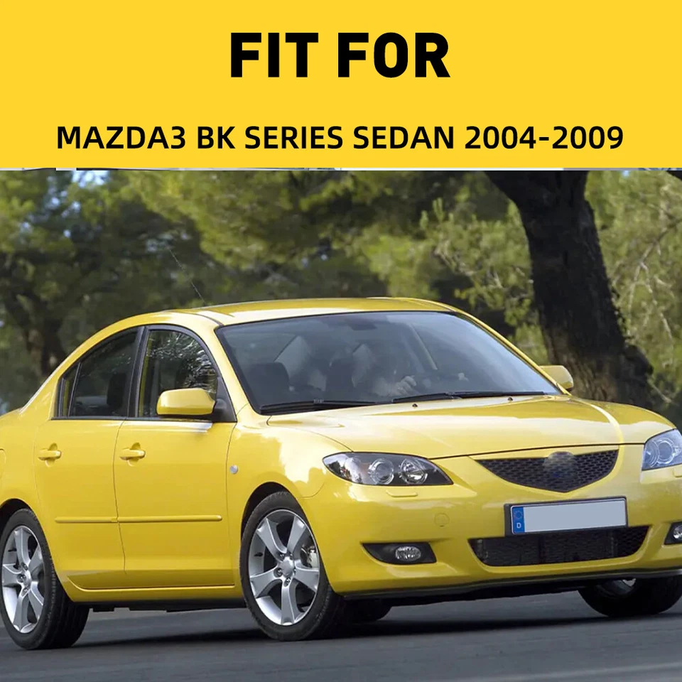 For Mazda 3 BK 04-09 Outer Weatherstrips Window Trim Belt Trim Sealing Strips D - Image 2 of 4