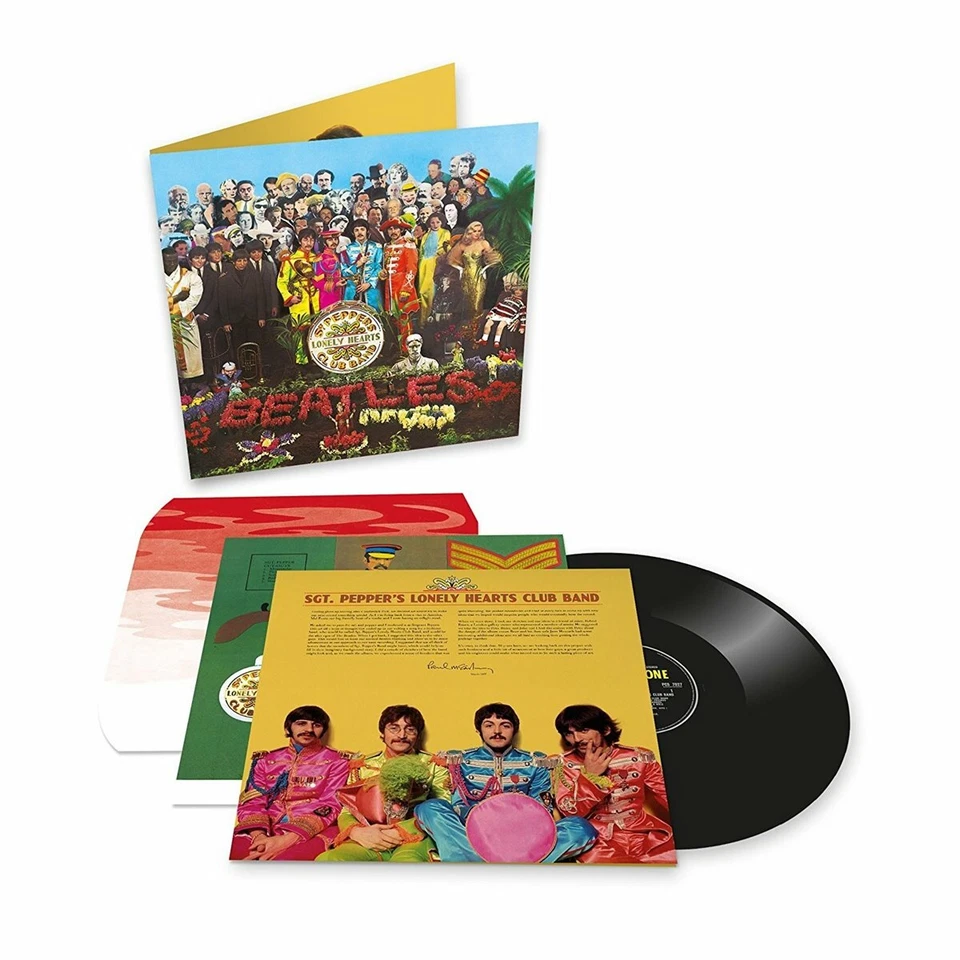 The Beatles Sgt Pepper's Lonely Hearts Club Band 1LP Vinyl Gatefold 2017 Apple - Bild 1 von 1