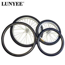 16 20 24x1.75 inch Electric Bicycle Solid Tires Bike Pneu Black Rubber Tires